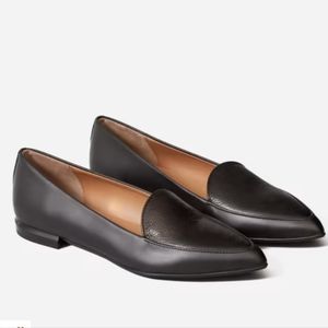 Everlane: The Modern Point, Black Pointed Flats